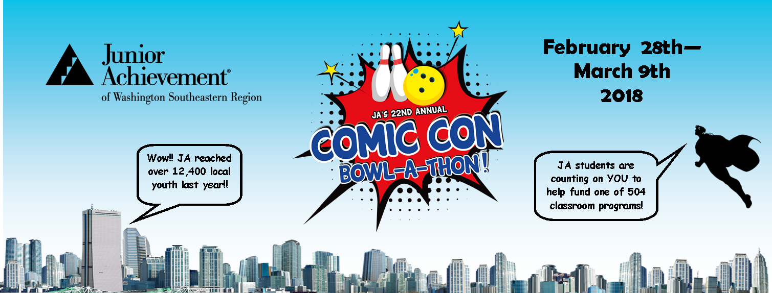 JA Southeastern WA Comic Con Bowl-A-Thon / MSA